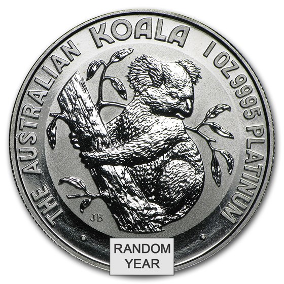 Australia 1 oz Platinum Koala BU (Random Year) Australia 1 oz Platinum Koala BU (Random Year)